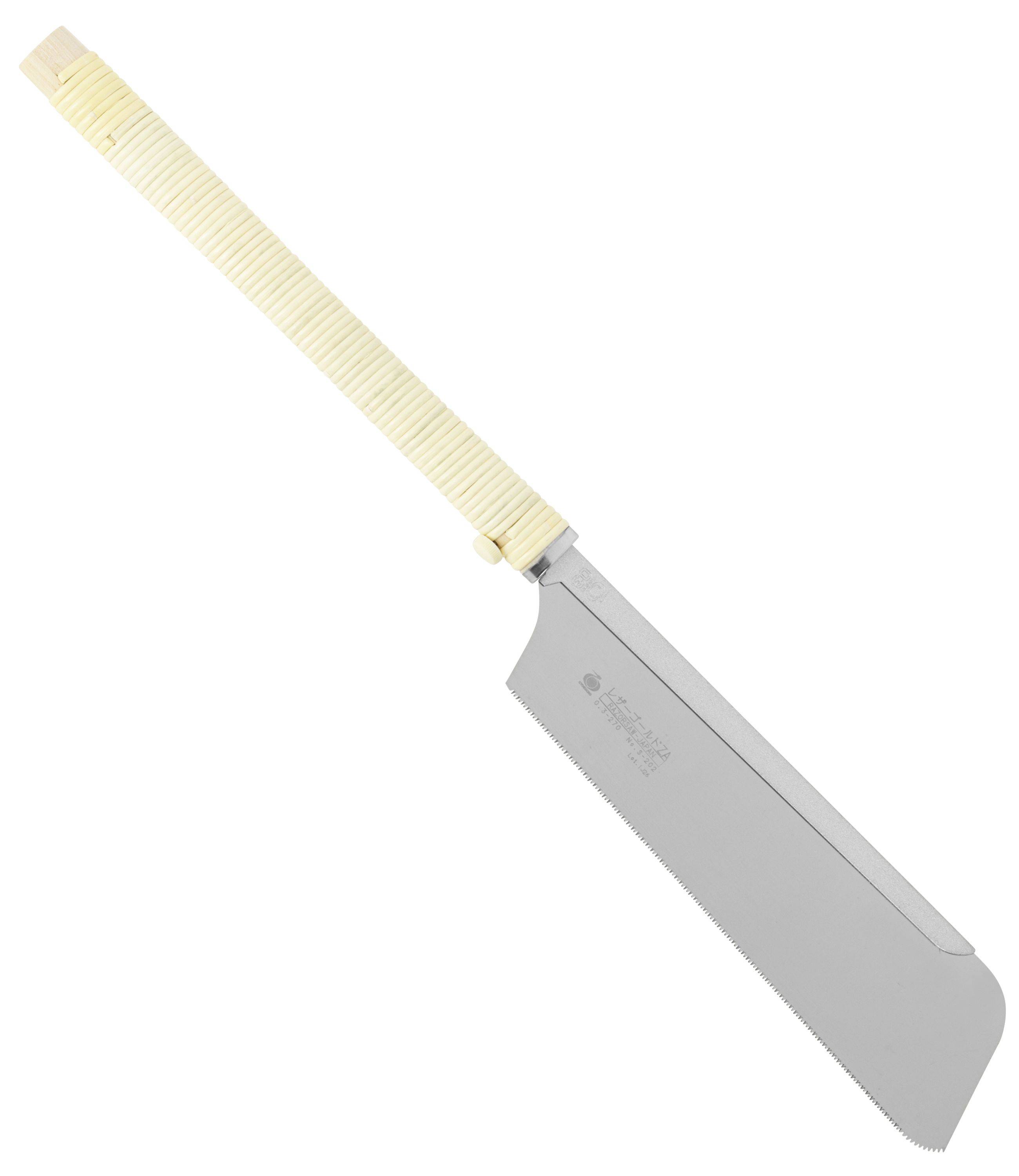 Gyokucho 202 - Razorsaw Japansäge Dozuki Razor Gold A, gebogenes Sägeblatt, 270 mm, 17 TPI-0