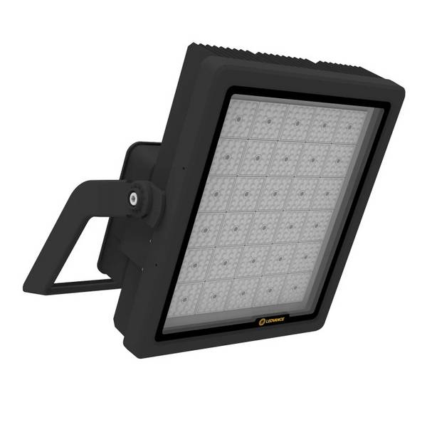Ledvance LED-Scheinwerfer High Mast Aluminium Schwarz 470W 70000lm 90D - 740 Kaltweiß | IP66 - Sy