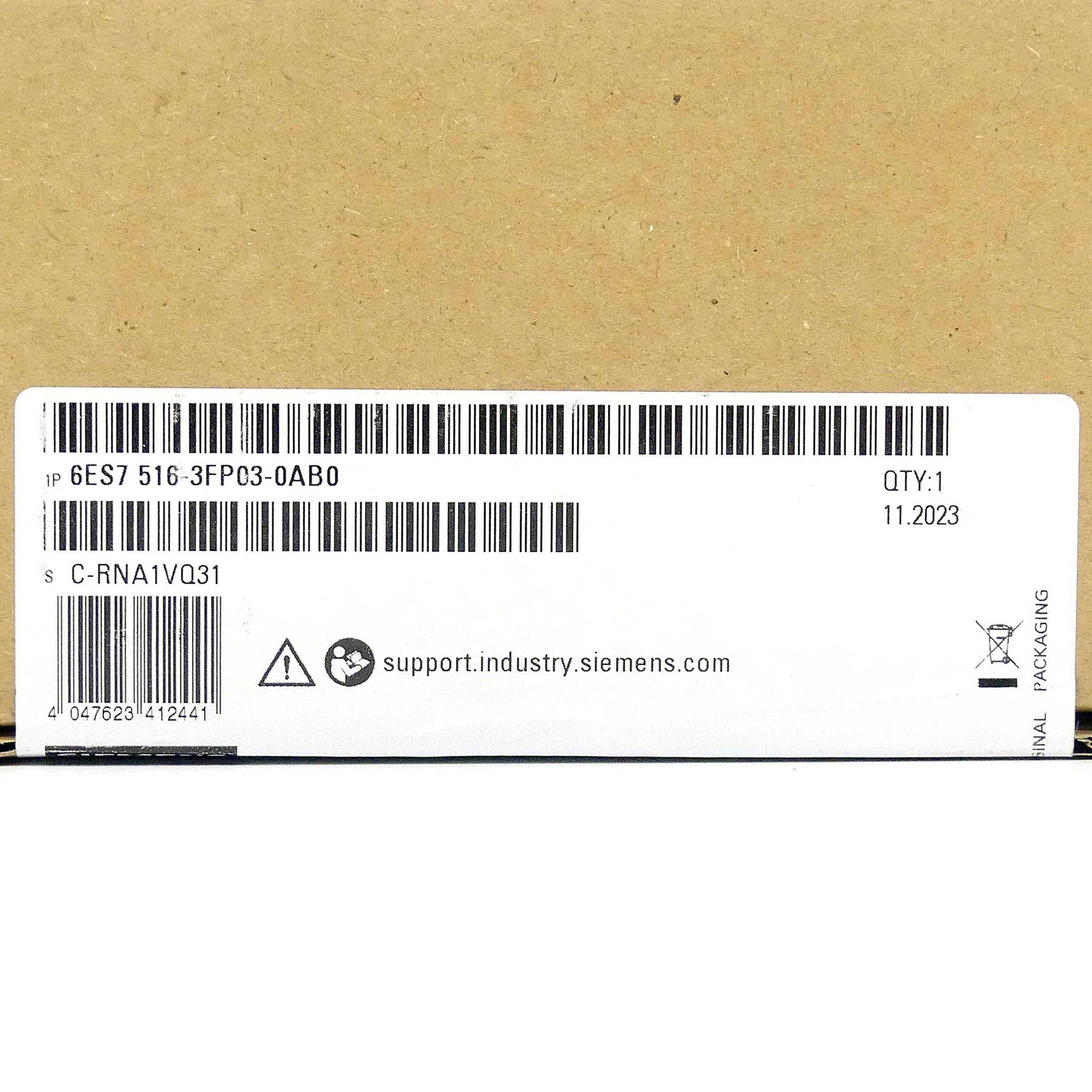 Siemens Siemens 6ES7516-3FP03-0AB0 Siemens 6ES7516-3FP03-0AB0 Neuteil-1