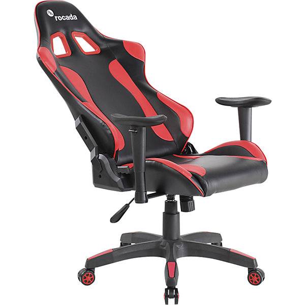 Bürostuhl Gaming Wippmechanik mit Gegengewichteinstellung schwarz/rot. Jakob Maul GmbH 82726449-3