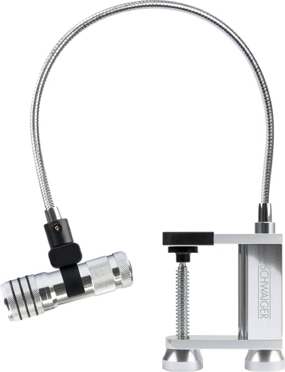 Schwaiger Grillleuchte 1 Strahler LED 0,5W Silber Multimedia-Technik Grillzubehör-0