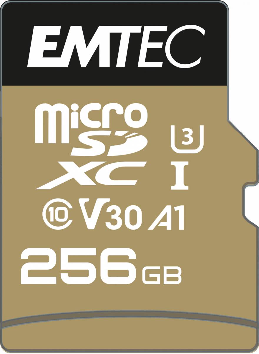 EMTEC SpeedIN Pro - 256 GB - MicroSDXC - Klasse 10 - UHS-I - 100 MB/s - 95 MB/s-2