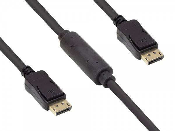 Good Connections Kabel AKTIV DP1.2 4K/UHD a60Hz schw. - Kabel - Digital/Display/Video-0