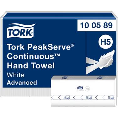 TORK - PeakServe Continuous Advanced - Papiertücher - 270 Blätter - weiß