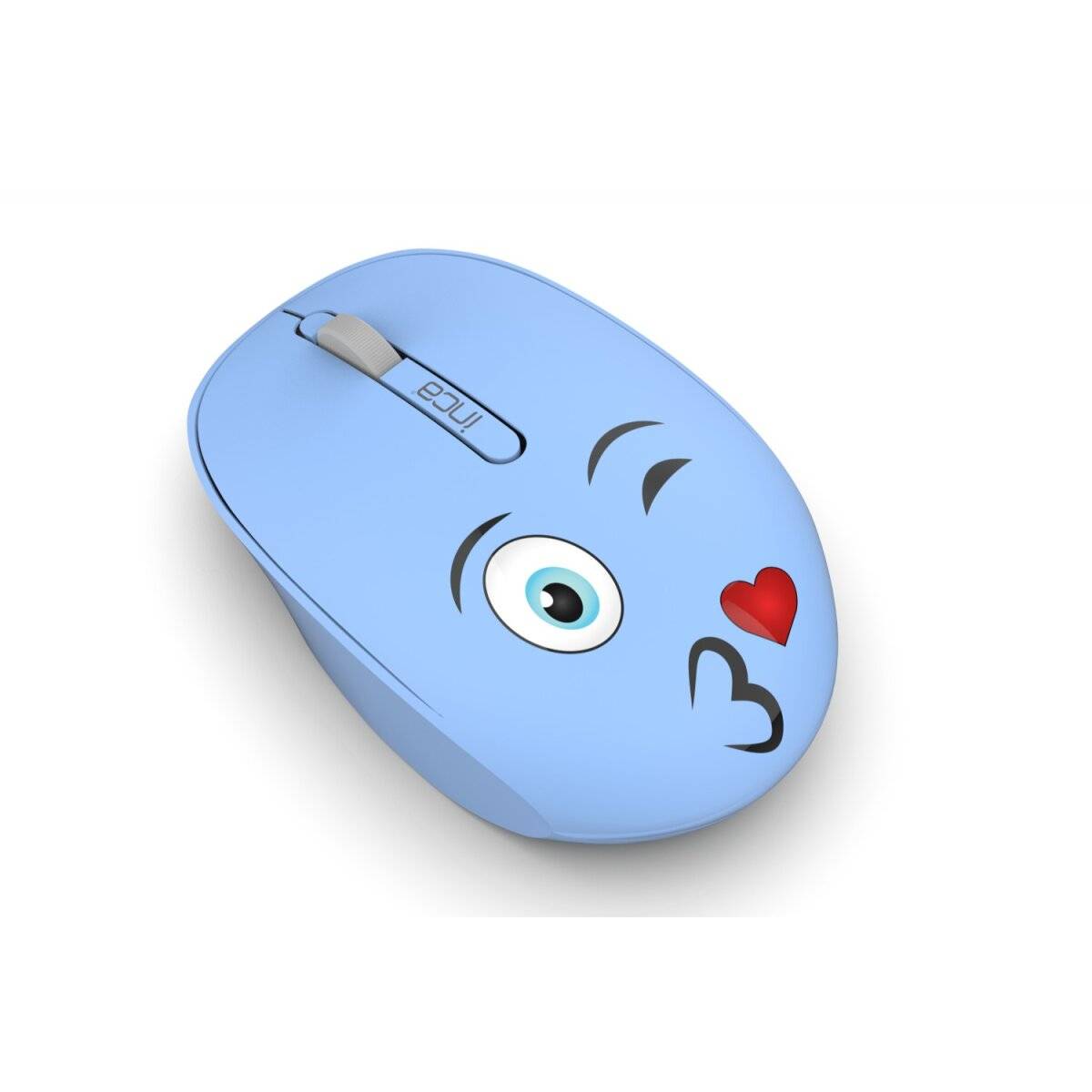 Inca Weeny Ergonomisch Wireless Maus 1200DPI 2,4 GHz Blau-1