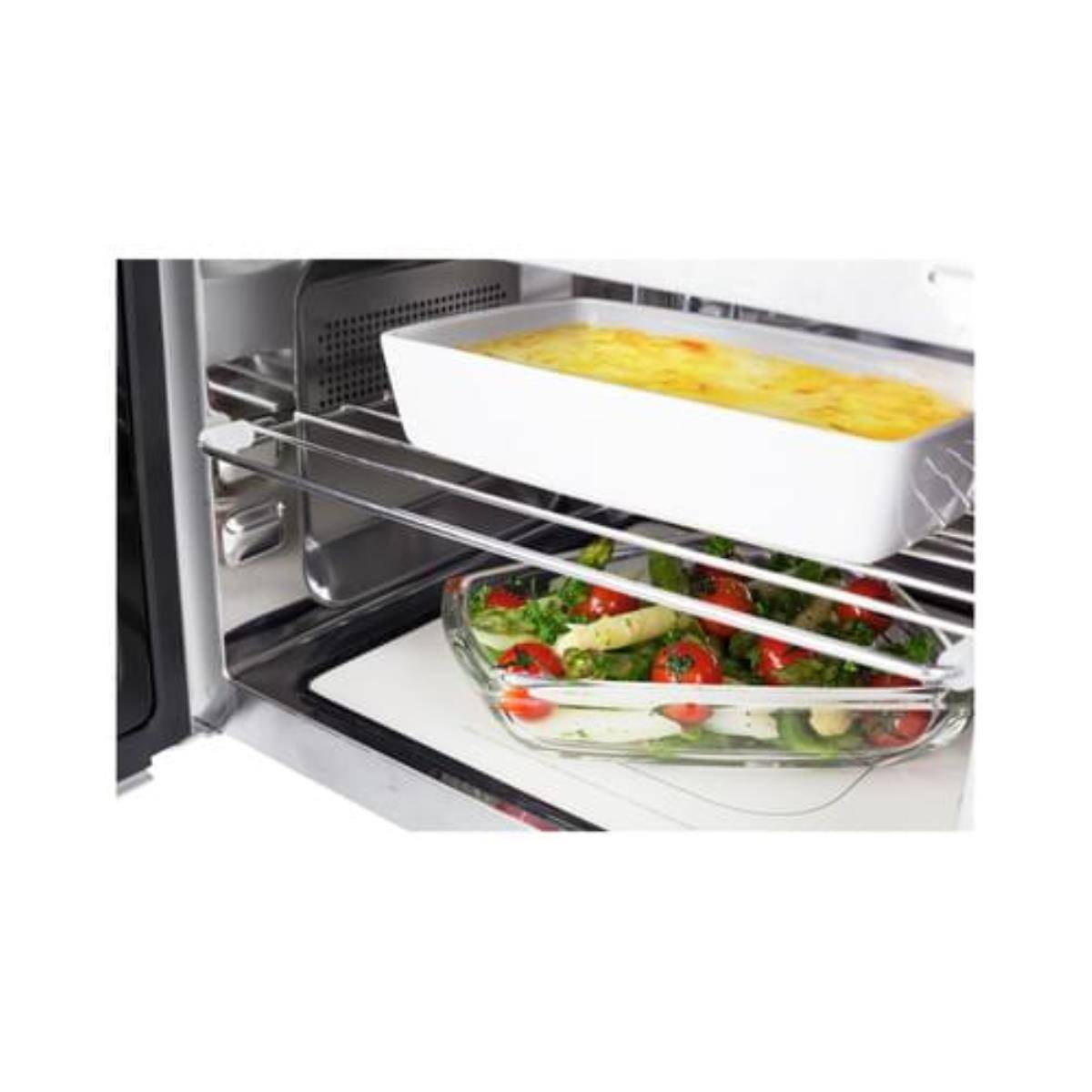 Caso Mikrowelle ohne Drehteller mit Grill MG25C Ceramic menu 2 in 1-3