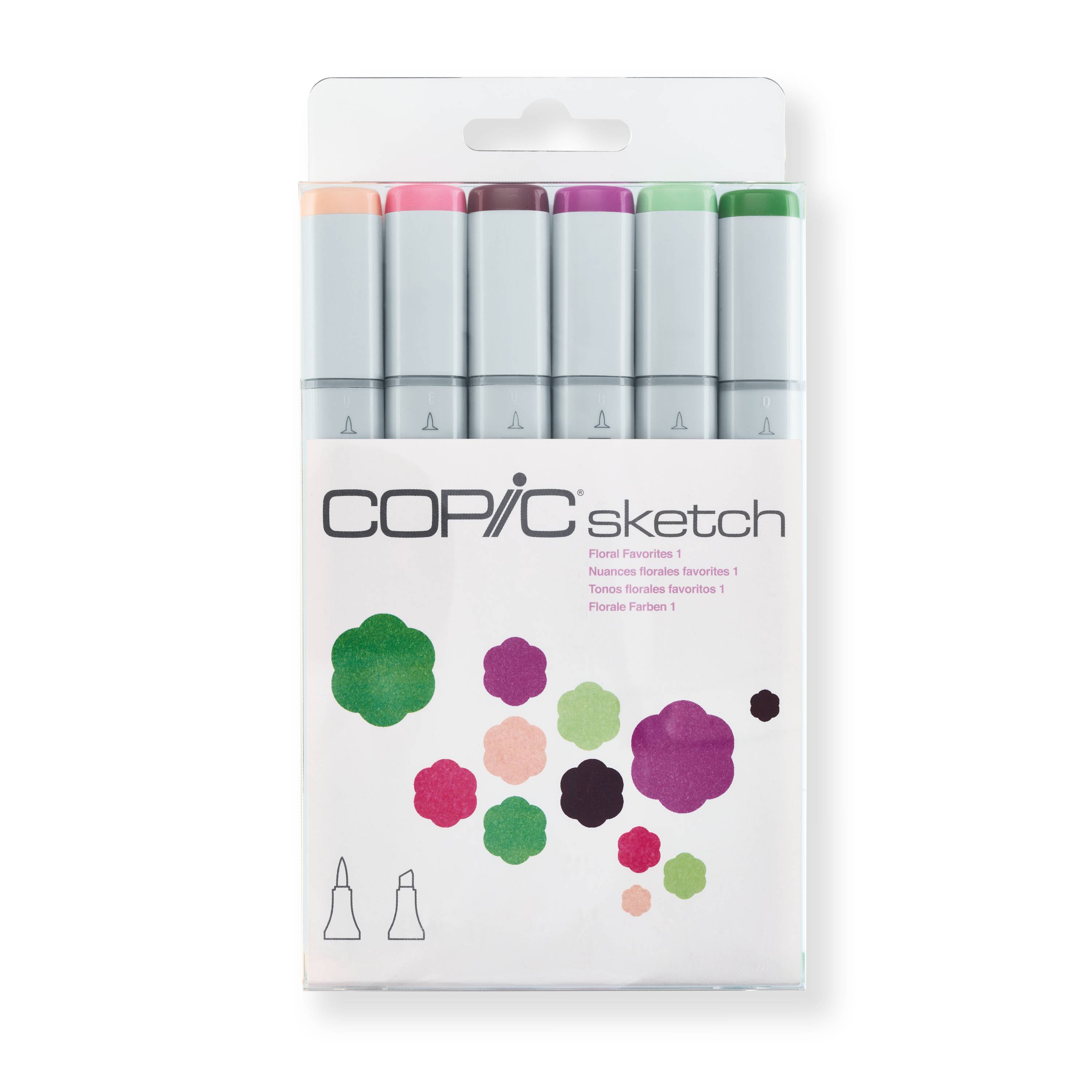 COPIC Sketch Set "Floral Favorites 1", 6 Stk.-1