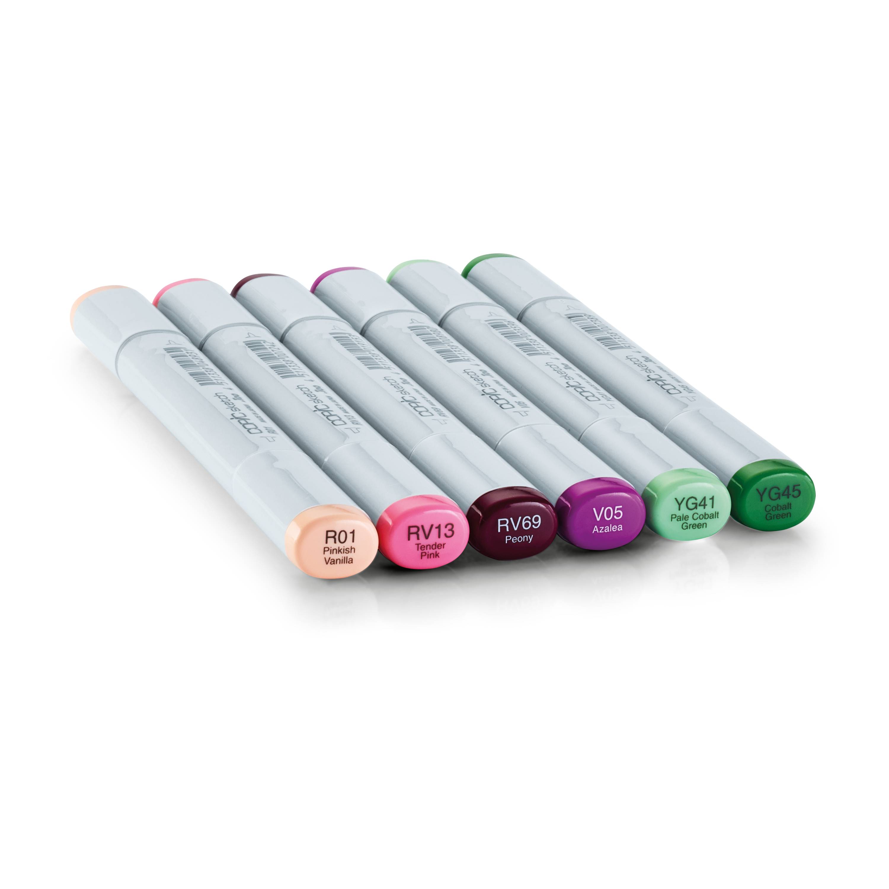 COPIC Sketch Set "Floral Favorites 1", 6 Stk.-2