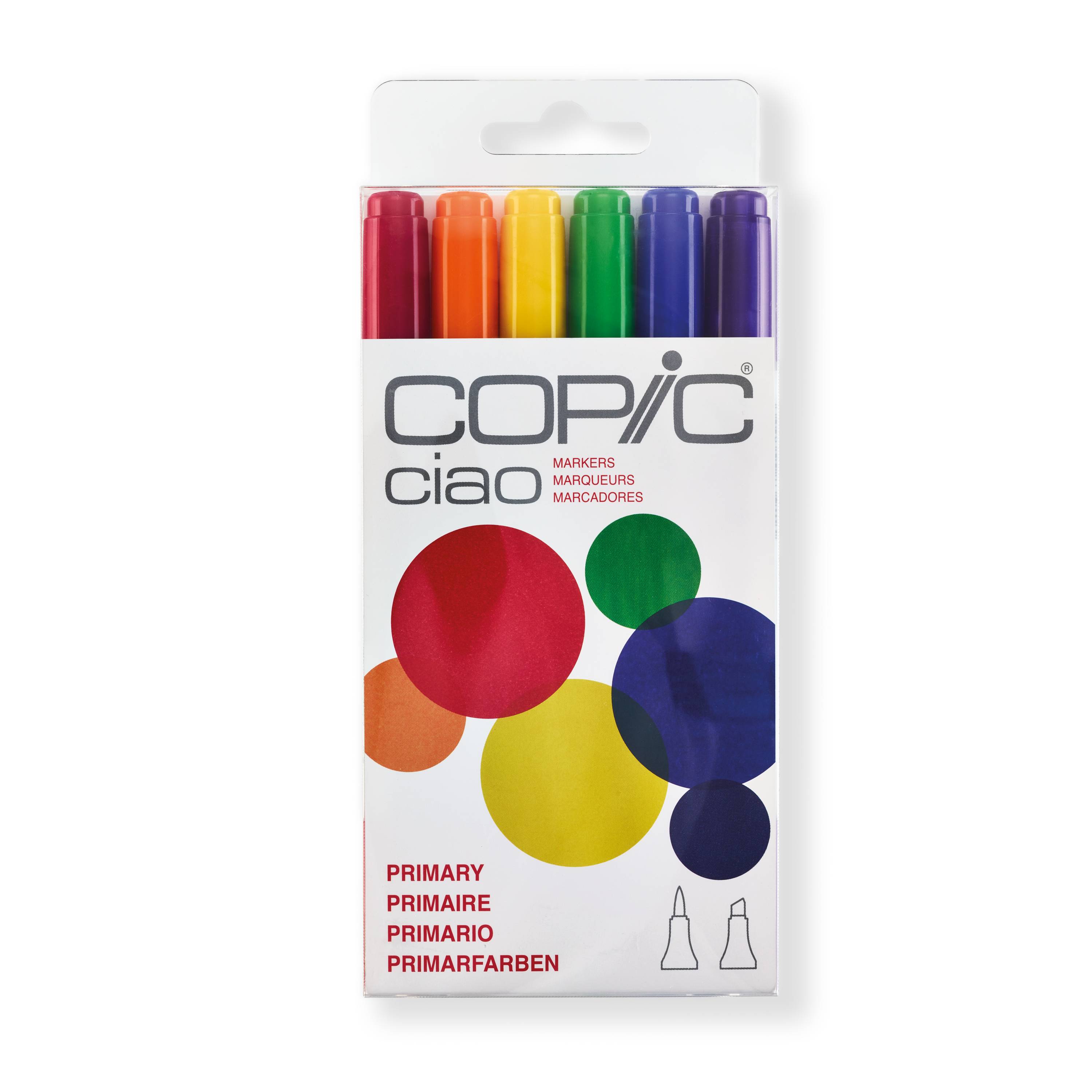"Copic Ciao Set ""Primary"", 6 Stk."-1