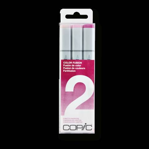 COPIC Sketch Set "Color Fusion 2", 3 Stk.