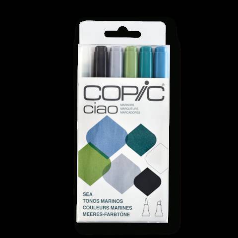 "Copic Ciao Set ""Sea"", 6 Stk."