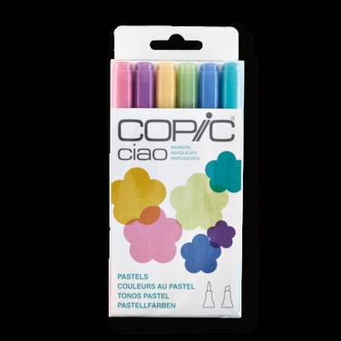 "Copic Ciao Set ""Pastels"", 6 Stk."