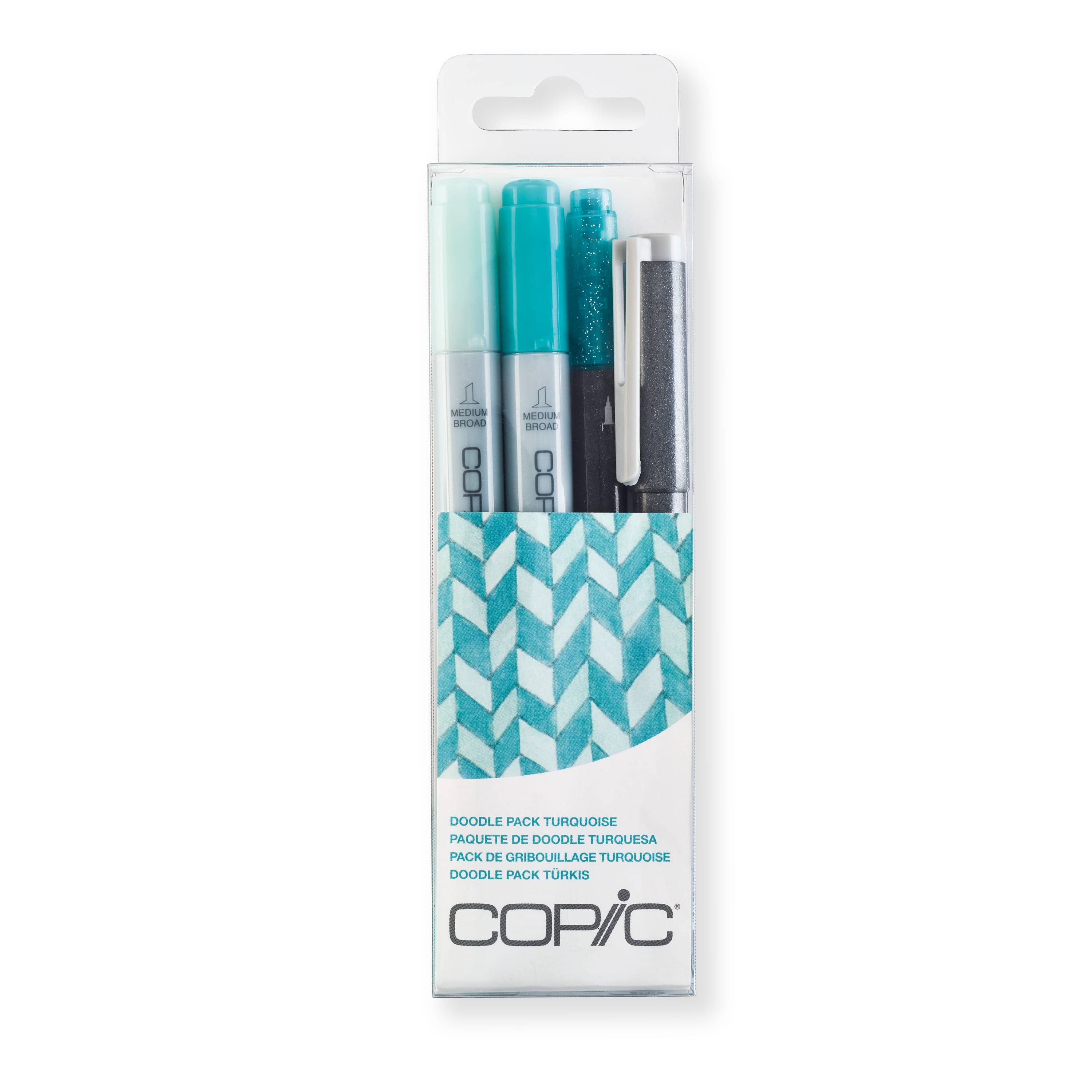 "Copic Set ""Doodle Pack Turquoise"", 4 Stk."-1