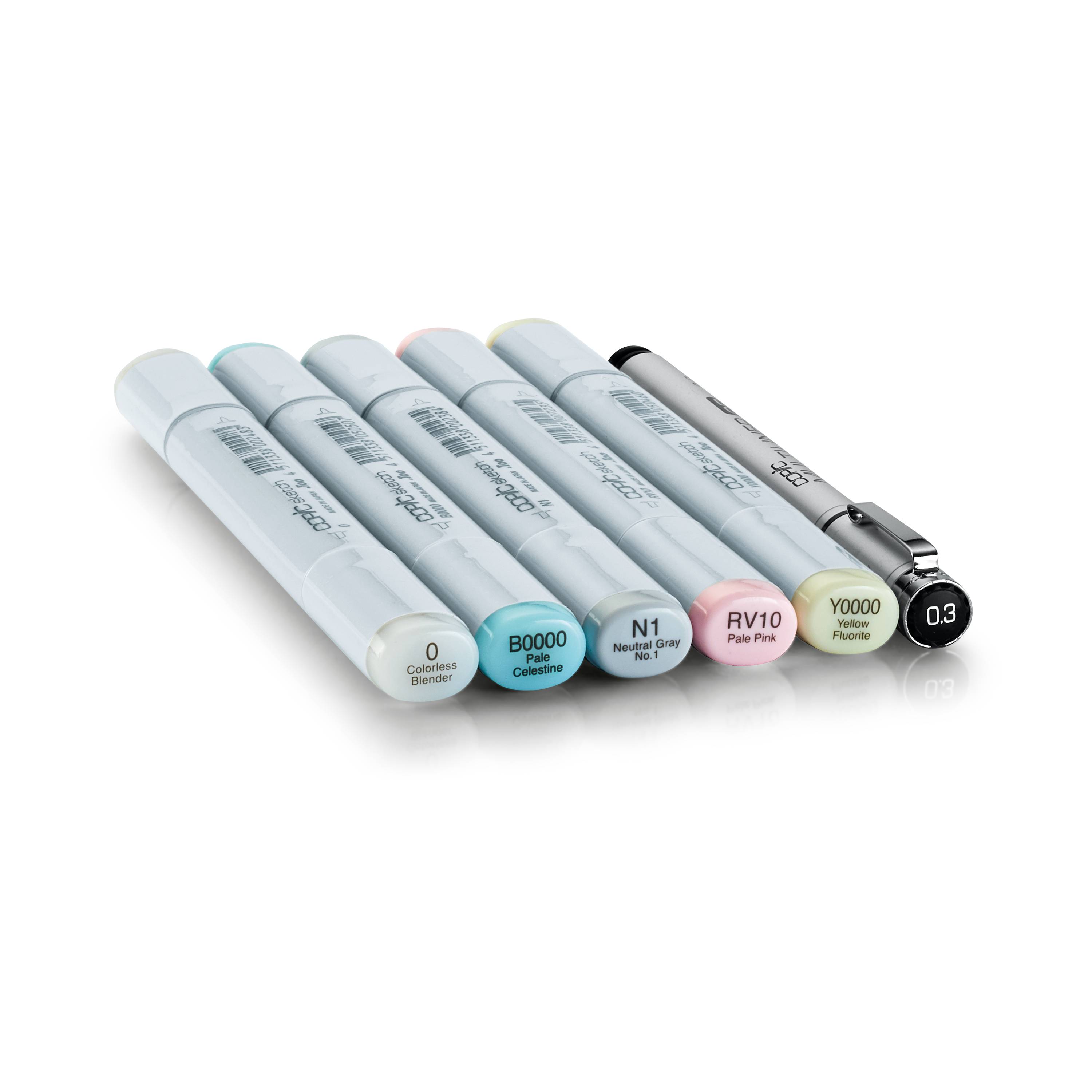 "Copic Sketch Set ""Blending Basics"", 6 Stk."-1