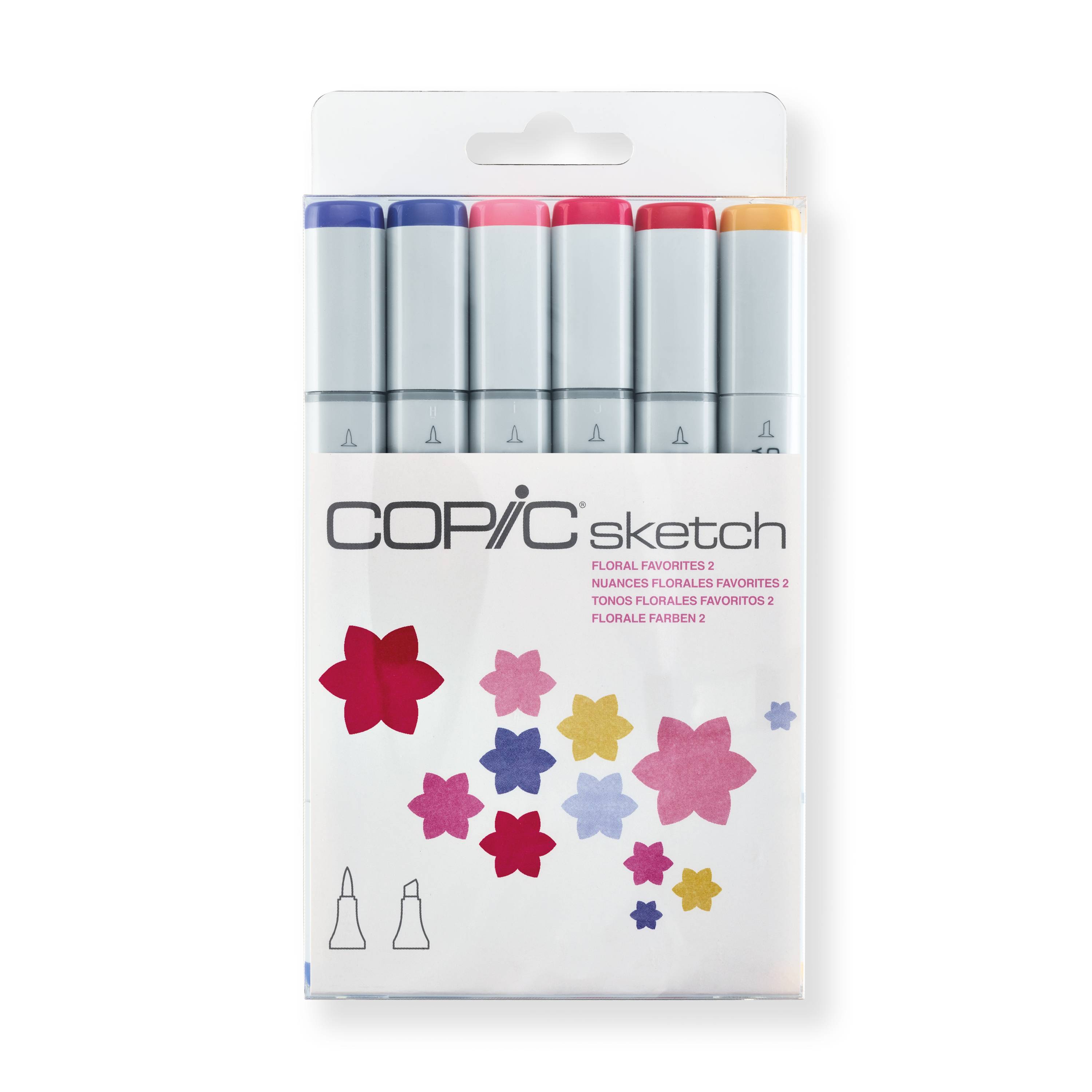 COPIC Sketch Set "Floral Favorites 2", 6 Stk.-1