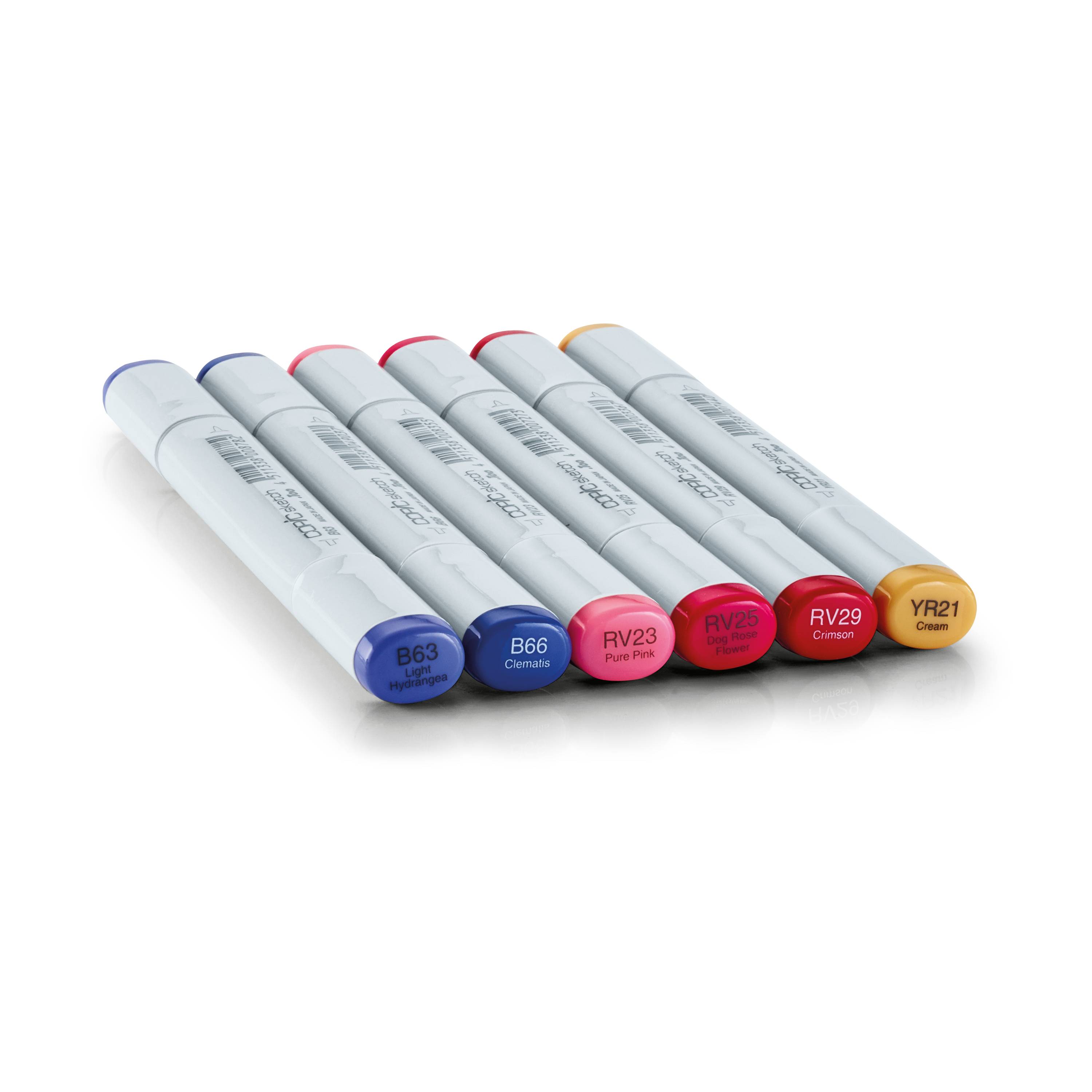 COPIC Sketch Set "Floral Favorites 2", 6 Stk.-2