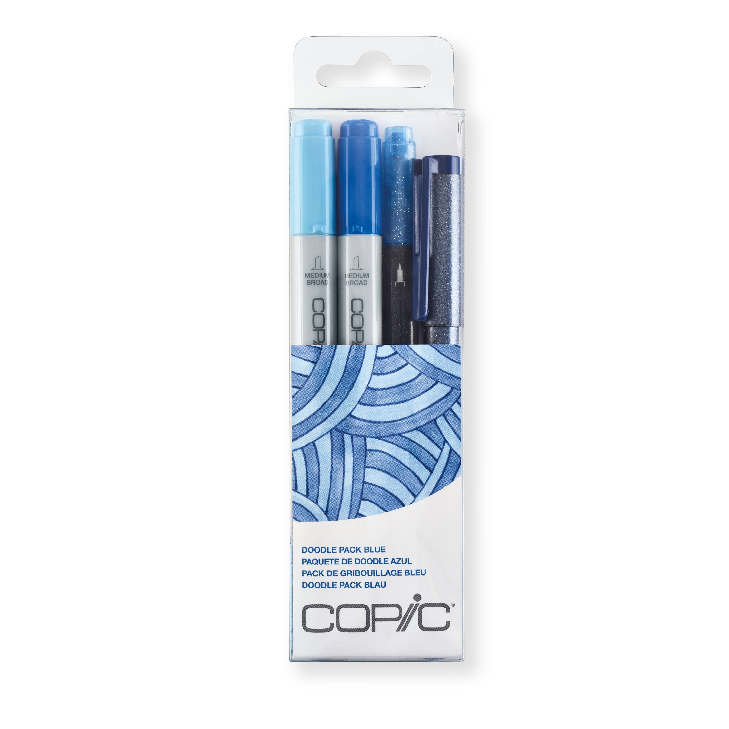 "Copic Set ""Doodle Pack Blue"", 4 Stk."-2