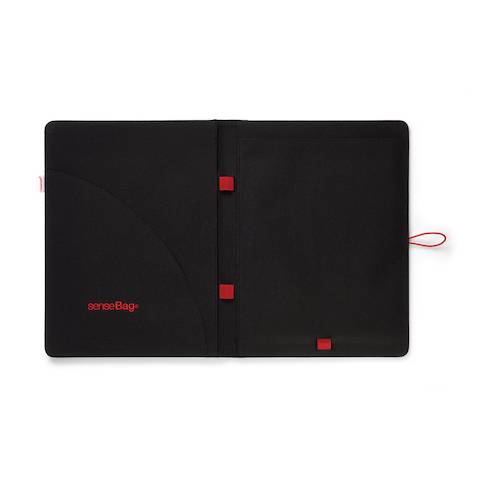 senseBag Zeichenblock-Mappe für A4-Blöcke schwarz-4