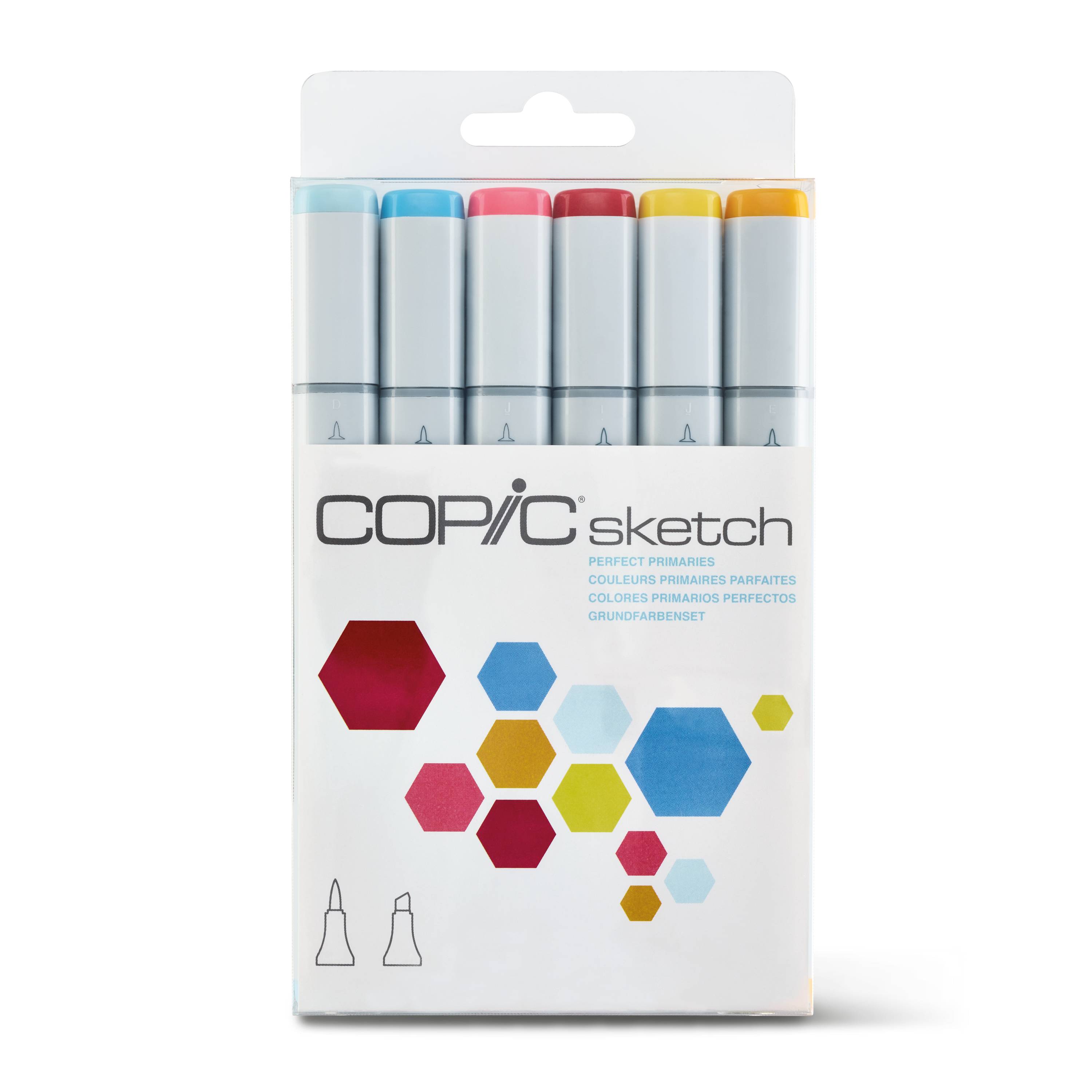 COPIC Sketch Set "Perfect Primiaries", 6 Stk.-1