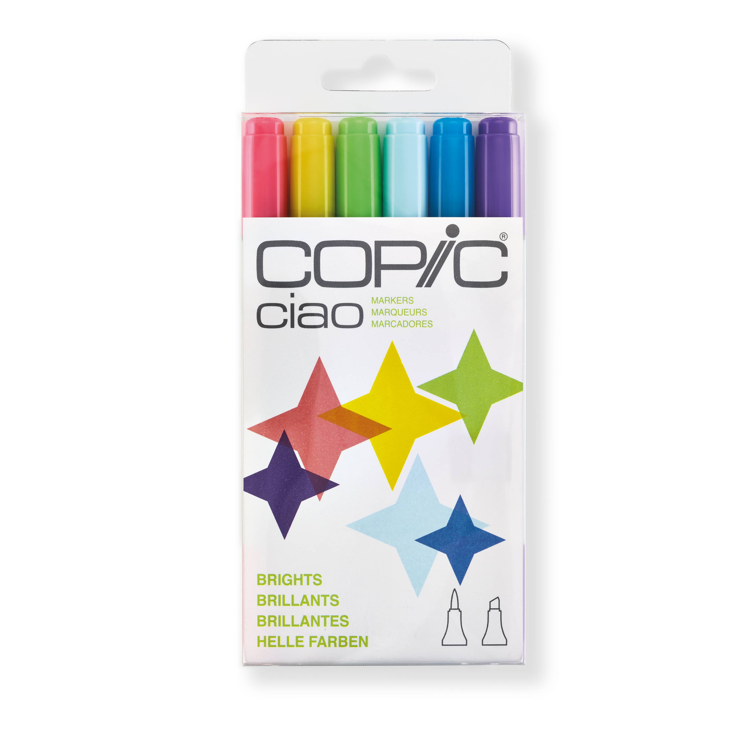 "Copic Ciao Set ""Brights"", 6 Stk."-1