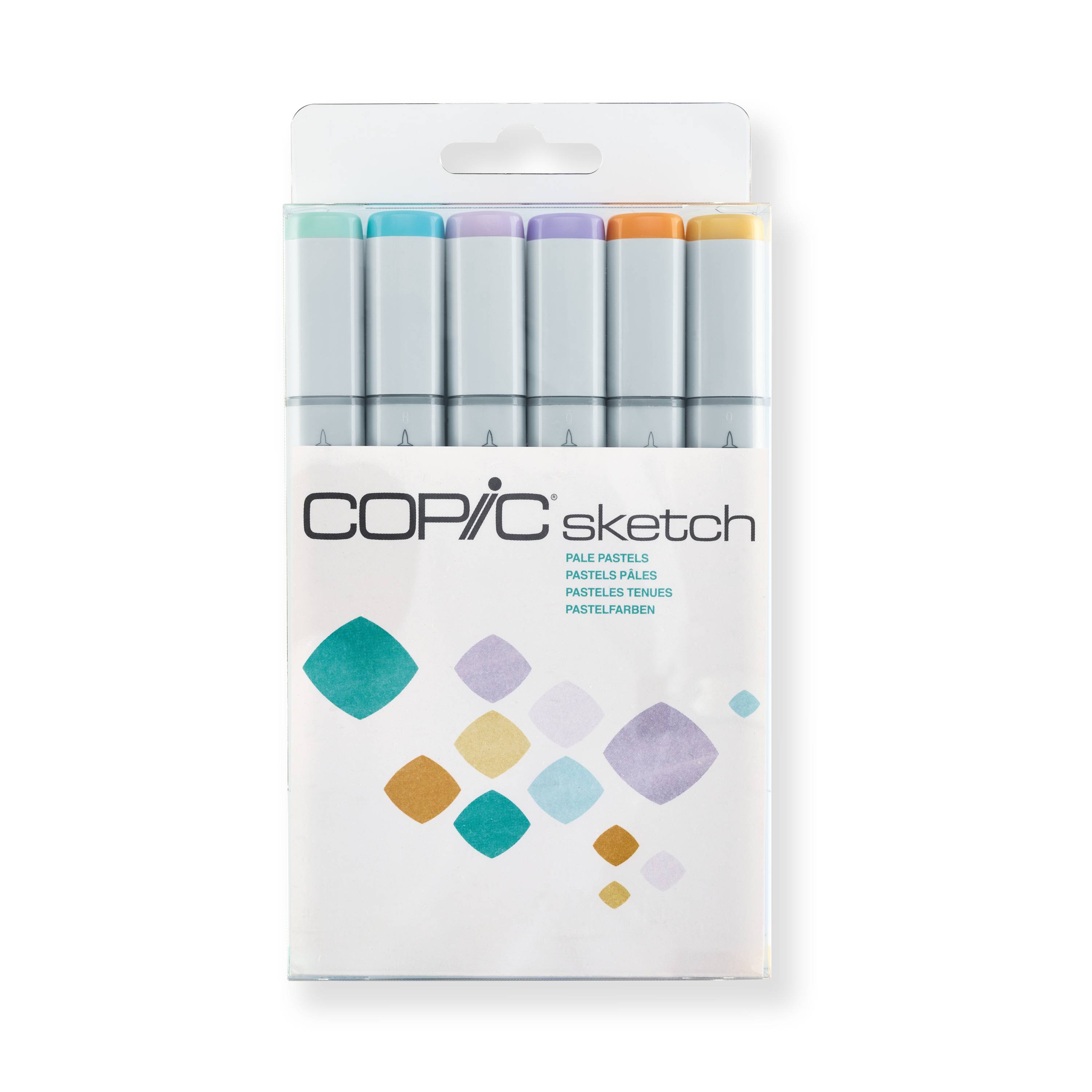 COPIC Sketch Set "Pale Pastels", 6 Stk.-1