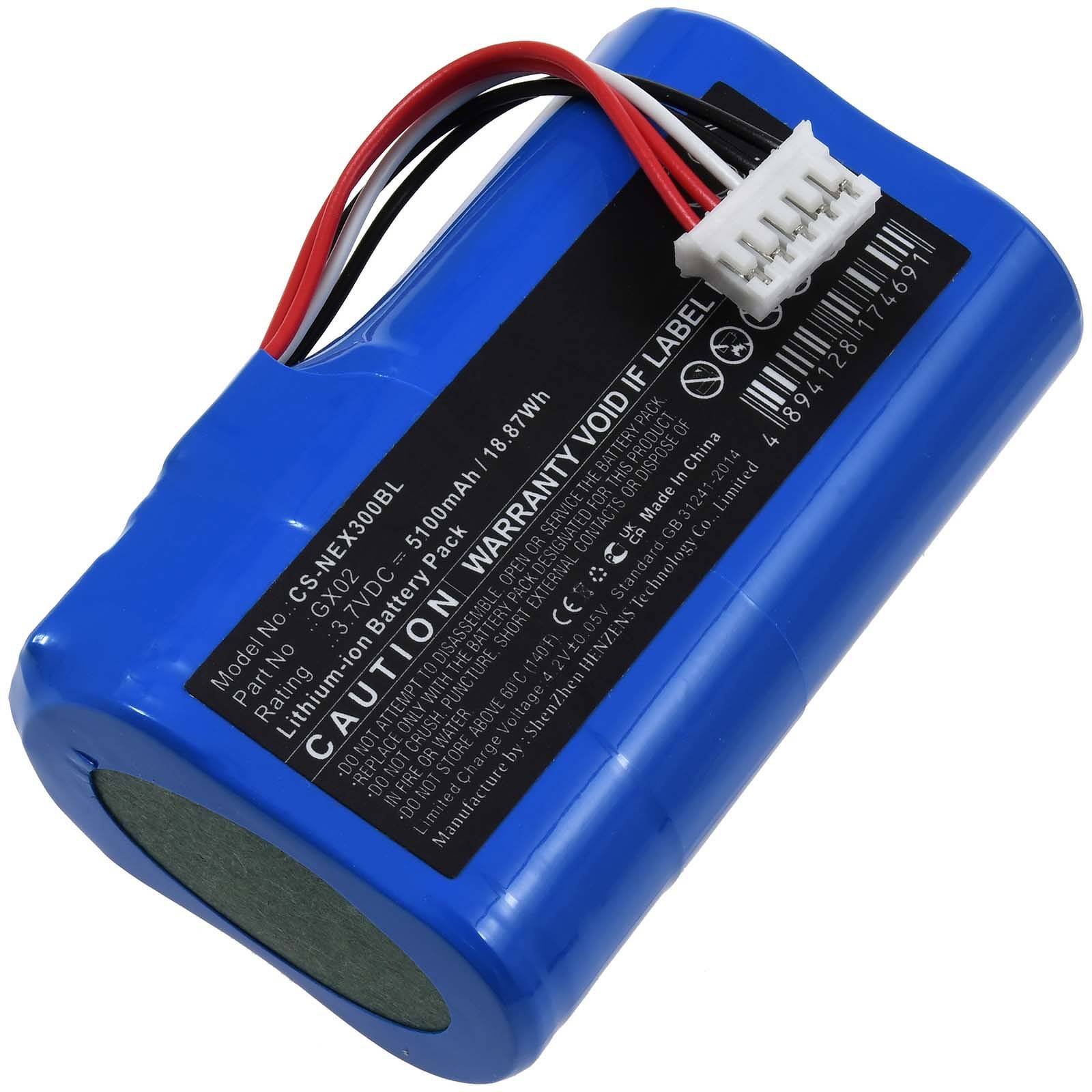 Akku passend für Zahlterminal Nexgo N3 N5 Typ GX02, 3,7V, Li-Ion-0