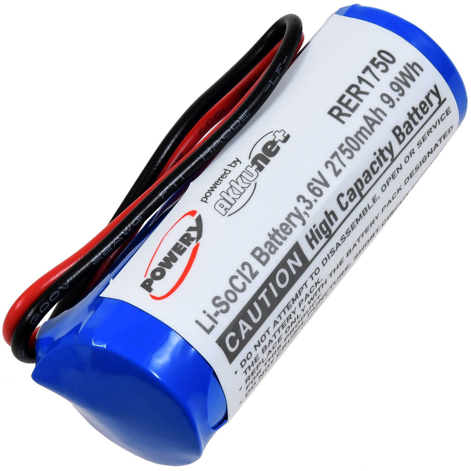 Lithiumbatterie ER17/50 3,6V, 3,6V, Lithium-Thionylchlorid-0