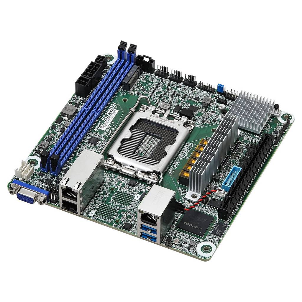 EC266D2I Mainboard mini-ITX Intel C266 LGA 1700 - Mainboard - Intel Sockel 1700-0