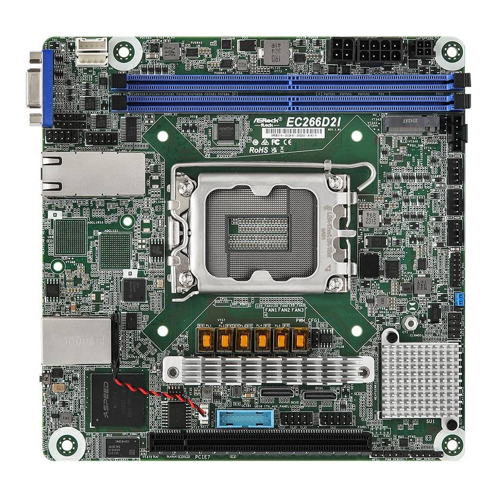 EC266D2I Mainboard mini-ITX Intel C266 LGA 1700 - Mainboard - Intel Sockel 1700-1