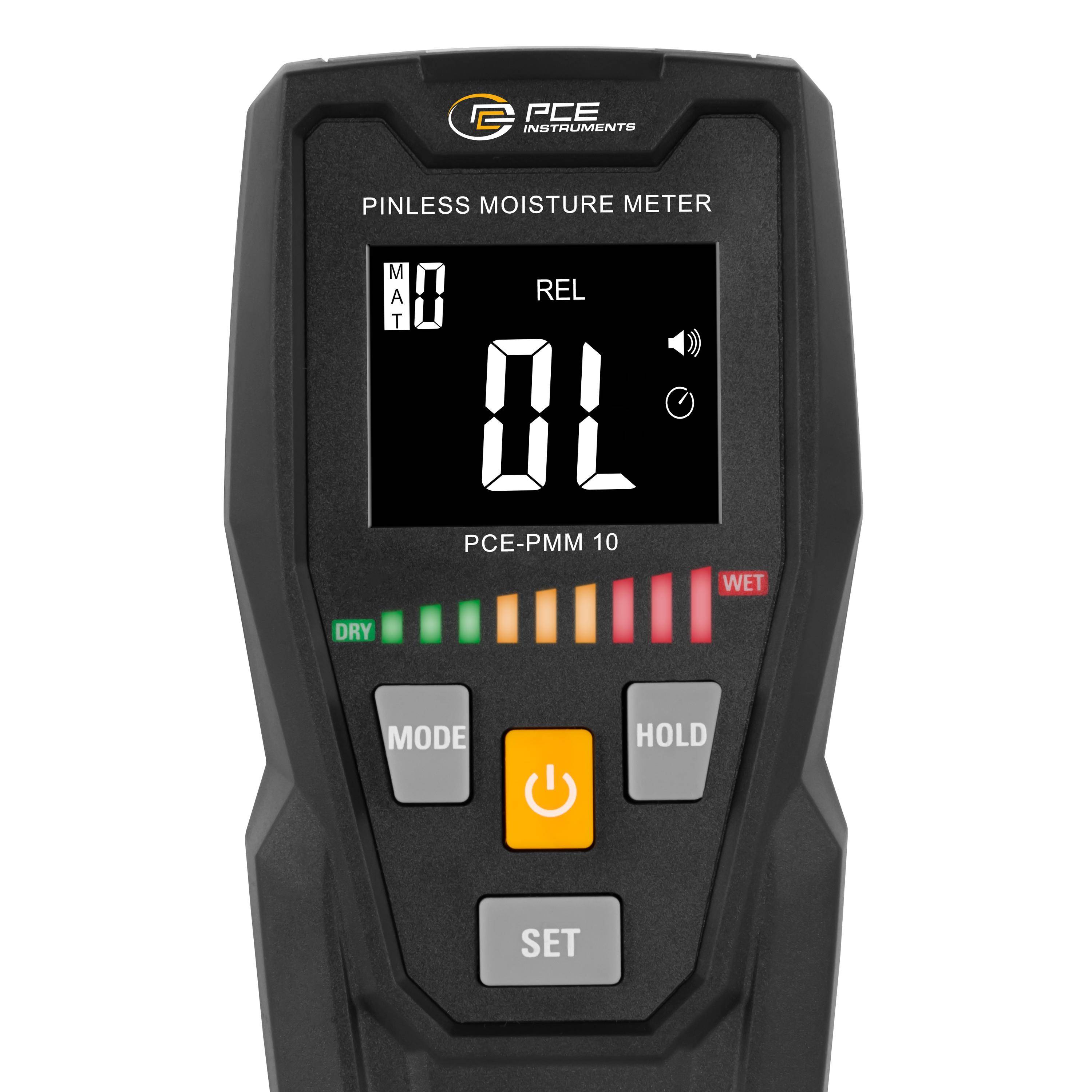PCE Instruments PCE-PMM 10 Materialfeuchtemessgerät Messbereich Baufeuchtigkeit (Bereich) 0 bis 100 % Messbereich Holzfe-1