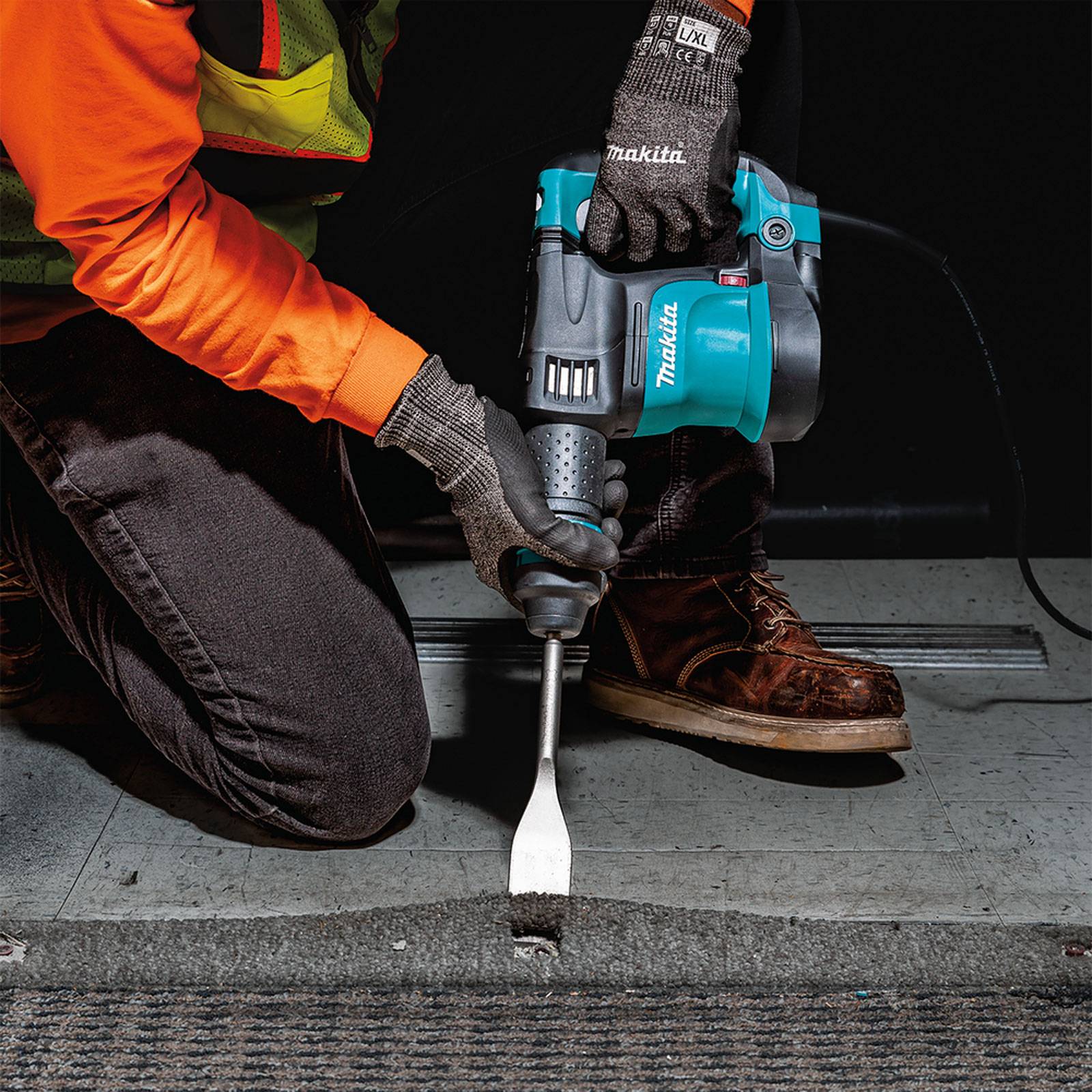 Makita HK1820 Leicht-Meißelhammer für SDS-PLUS 550 W im Koffer-4