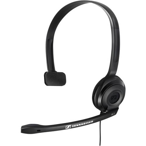 Sennheiser PC 2 Chat On Ear Headset kabelgebunden Schwarz Noise Cancelling Computer