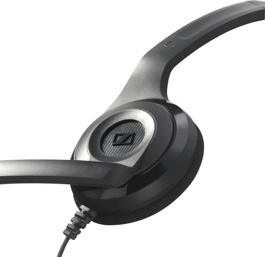 PCHeadset 3.5 mm Klinke schnurgebunden Sennheiser PC 2 Chat On Ear Schwarz kaufen