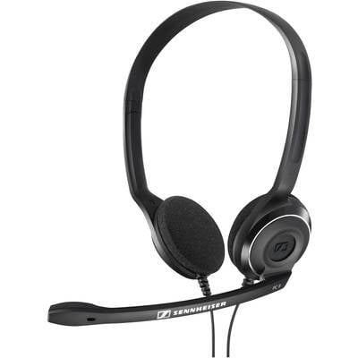 Sennheiser PC 8 USB Computer  On Ear Headset kabelgebunden Stereo Schwarz Noise Cancelling Mikrofon-Stummschaltung
