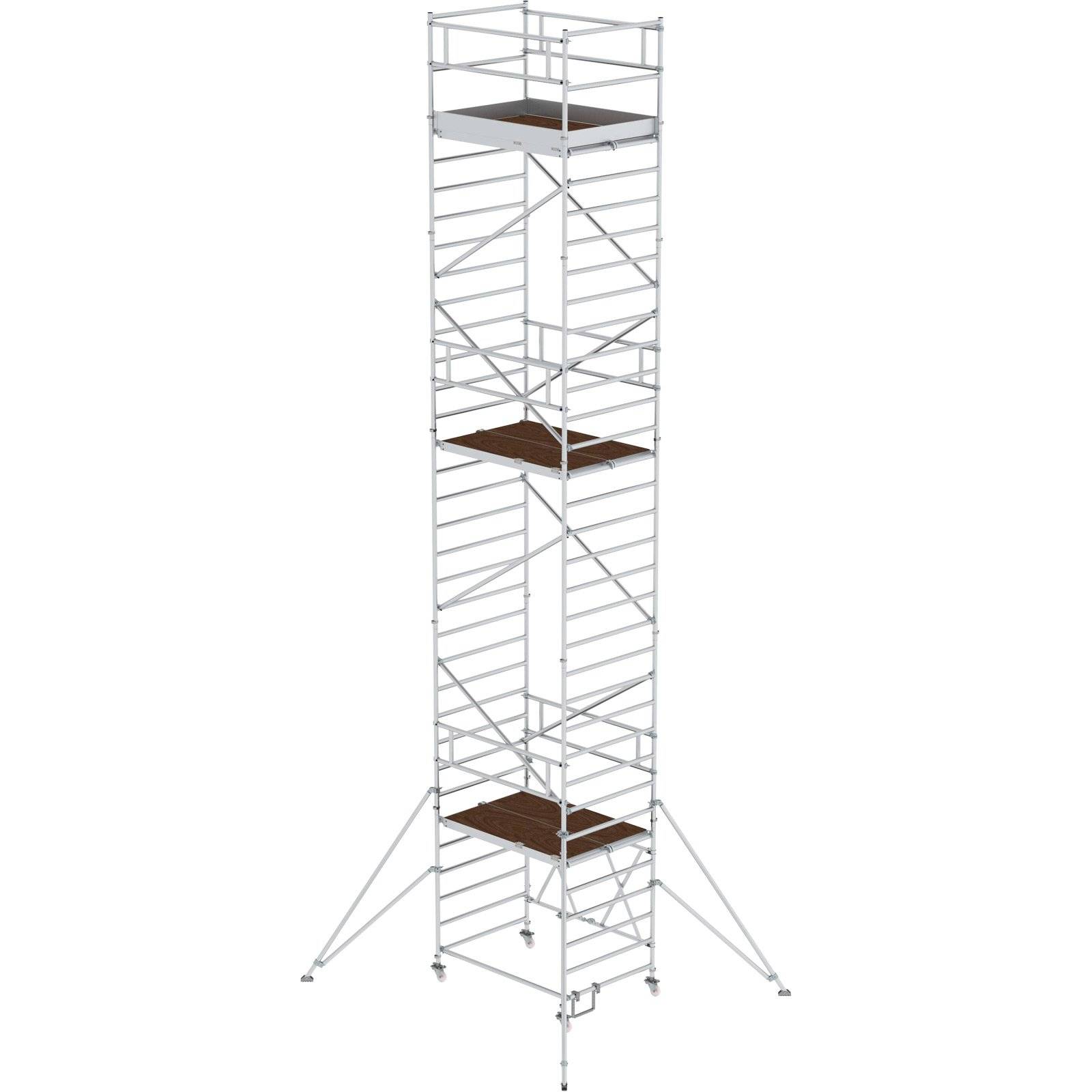 Klappgerüst 1,35 x 1,80 m mit Ausleger Plattformhöhe 8,80 m-1