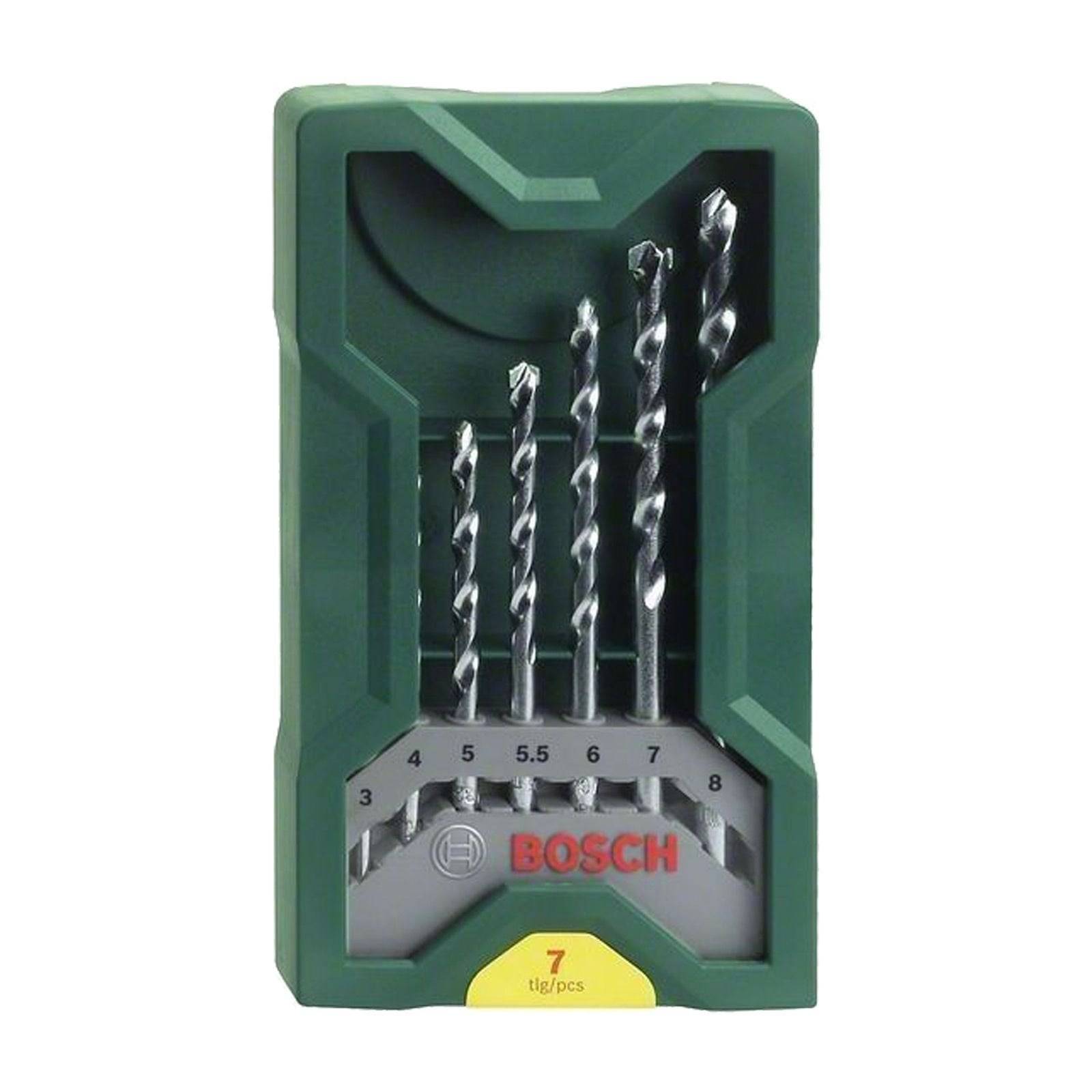 Bosch Mini-X-Line Steinbohrer-Set, 7tlg. - 2607019581-0