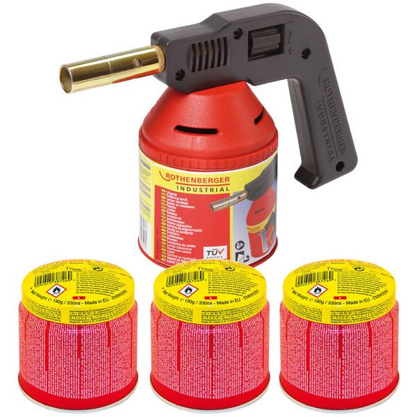 1500004630 Lötlampe 1750°C inkl. Gaskartusche 1 Set