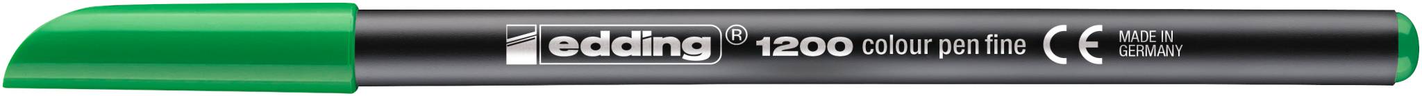 edding 1200 Fasermaler fein neongrün-1
