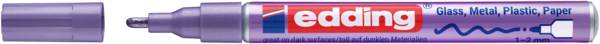 edding 751 Glanzlackmarker violett-metallic