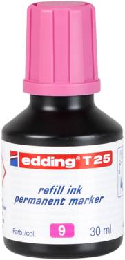 edding T 25 Nachfülltinte Permanentmarker rosa