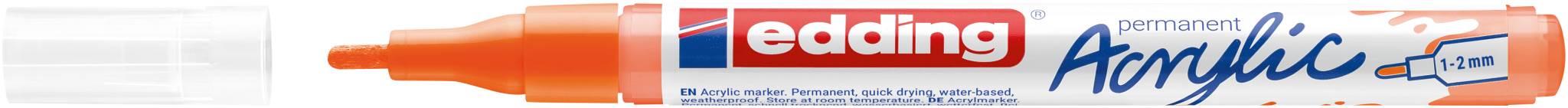 edding 5300 Acrylmarker fein neonorange-2