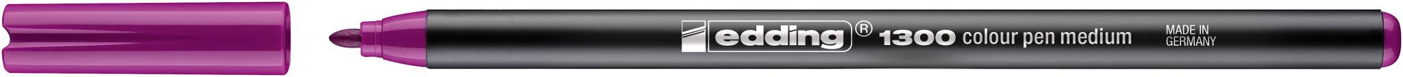edding 1300 Fasermaler medium rotviolett-1