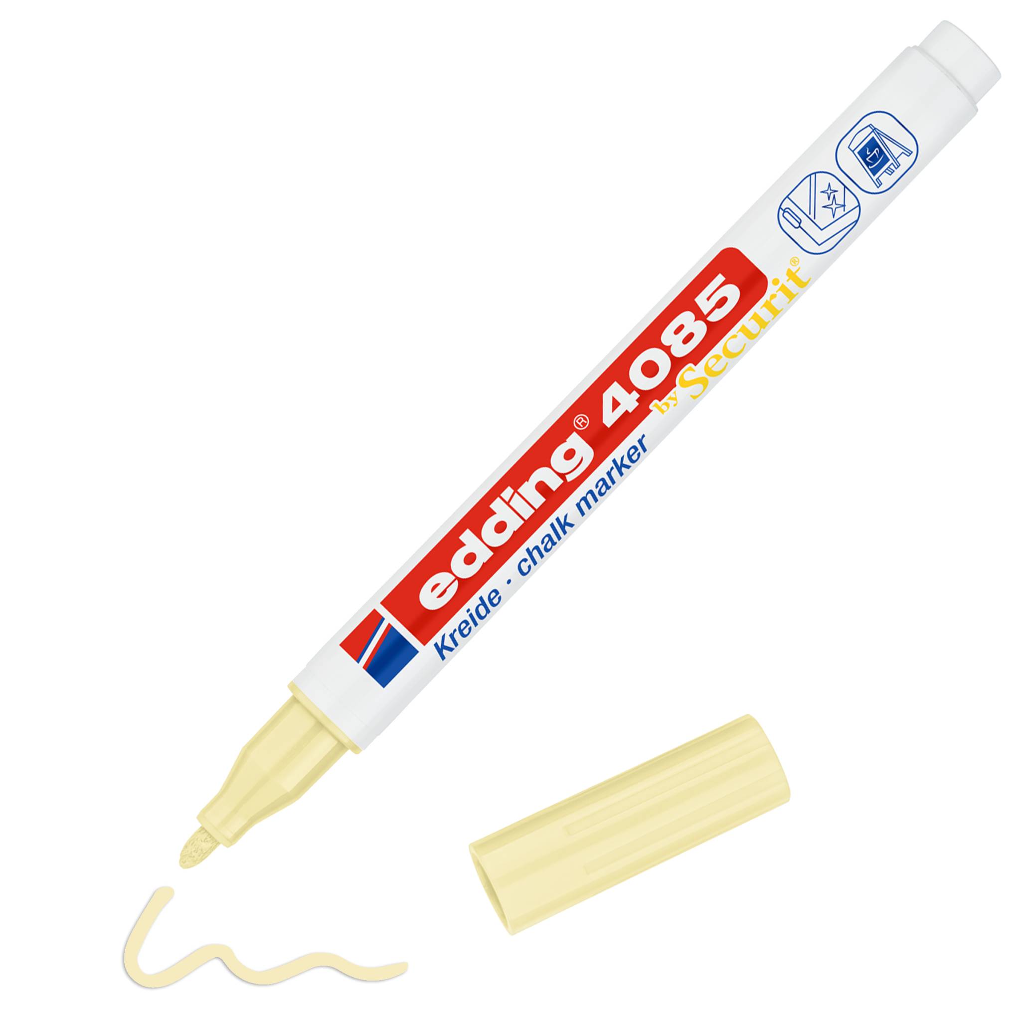 edding 4085 Kreidemarker pastellgelb-1
