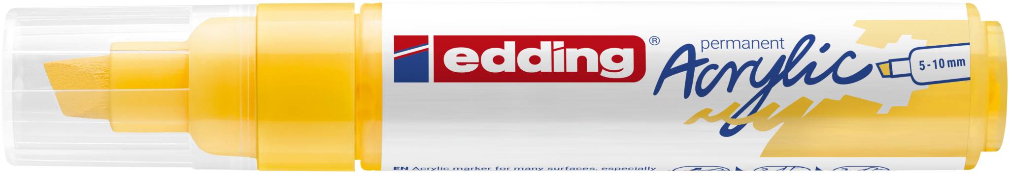 edding 5000 Acrylmarker breit verkehrsgelb-0