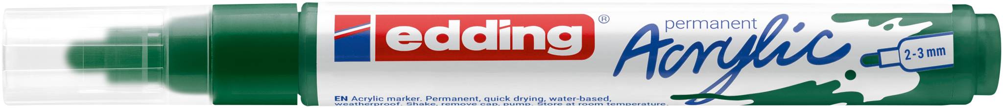 edding 5100 Acrylmarker medium moosgrün-1