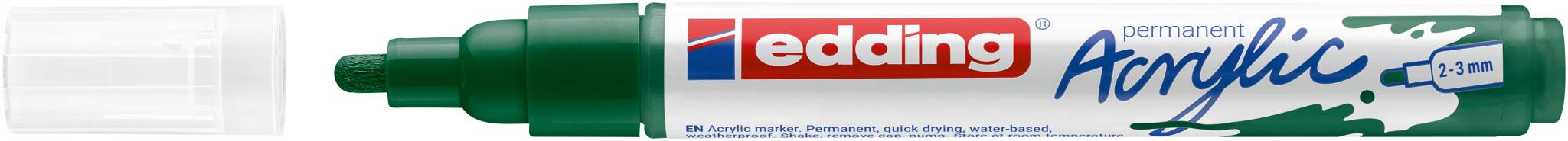 edding 5100 Acrylmarker medium moosgrün-2