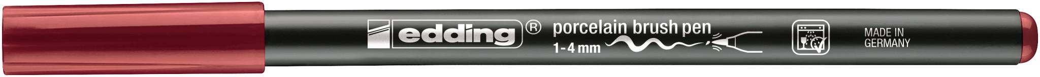 edding 4200 Porzellanpinselstift karmesin-2