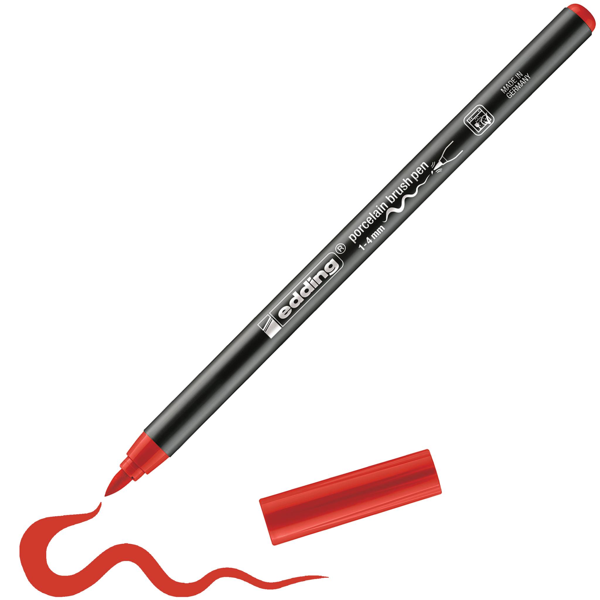 edding 4200 Porzellanpinselstift karmesin-3