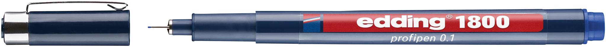 edding 1800 0,3 Präzisionsfeinschreiber blau-3