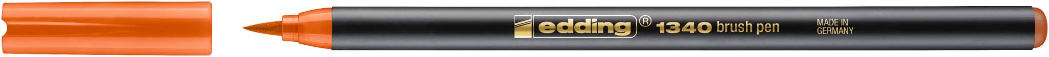 edding 1340 Pinselstift orange-3